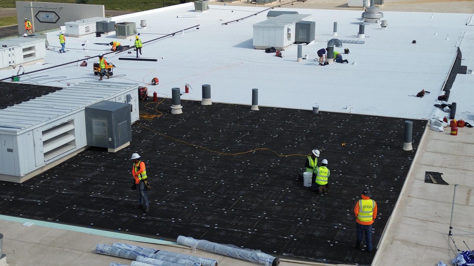 Evolve Construction Commercial Roof Restoration