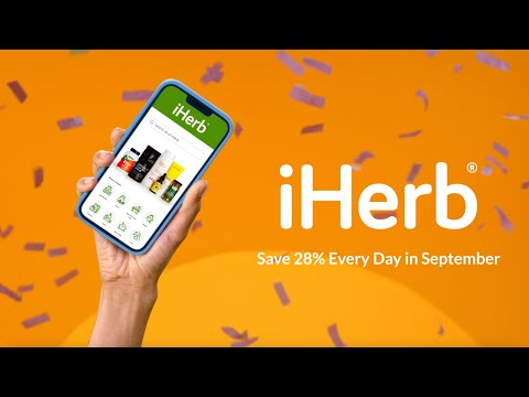 iHerb celebrates its 28th Anniversary in September 2024 with month-long sales event that offers 28% off health and wellness products.