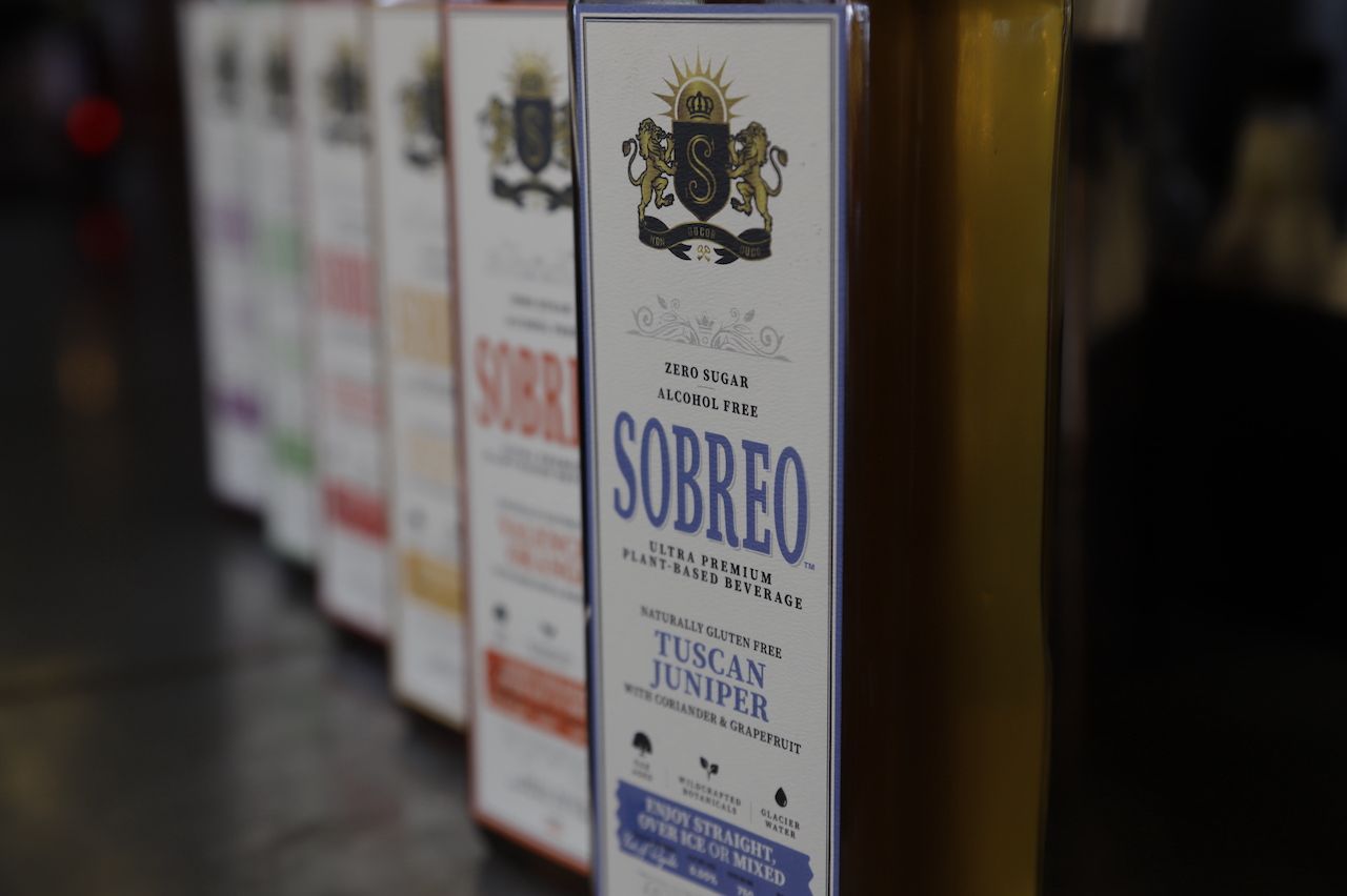 Sobreo mixers can be mixed with or without alcohol
