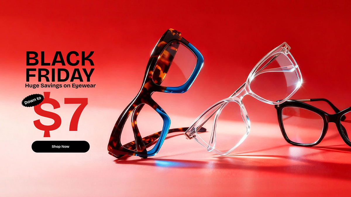 Zeelool 2025 Black Friday Cyber Monday Frame